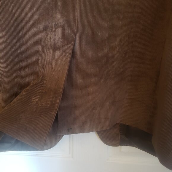 Giorgio Armani Regular Fit Corduroy Blazer. size 56 100 % cotton Italy - Picture 10 of 16